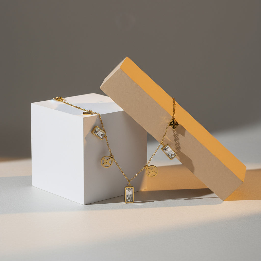 Four-Leaf Glow Necklace