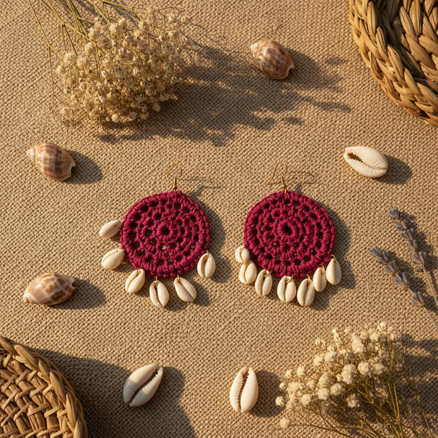 Cowrie Earrings