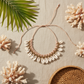 Tidal Halo: Luxe Cowrie Flexi-Fit Necklace