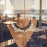 Tidal Halo: Luxe Cowrie Flexi-Fit Necklace