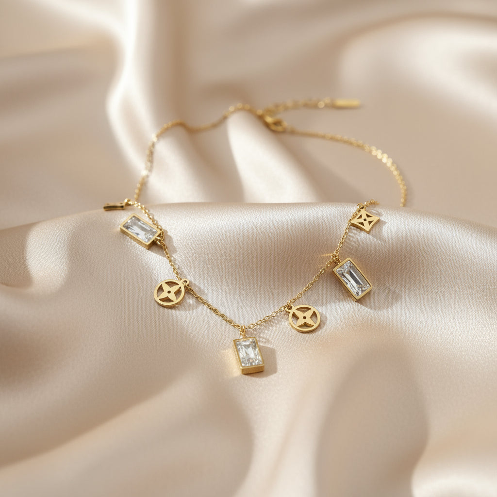 Four-Leaf Glow Necklace