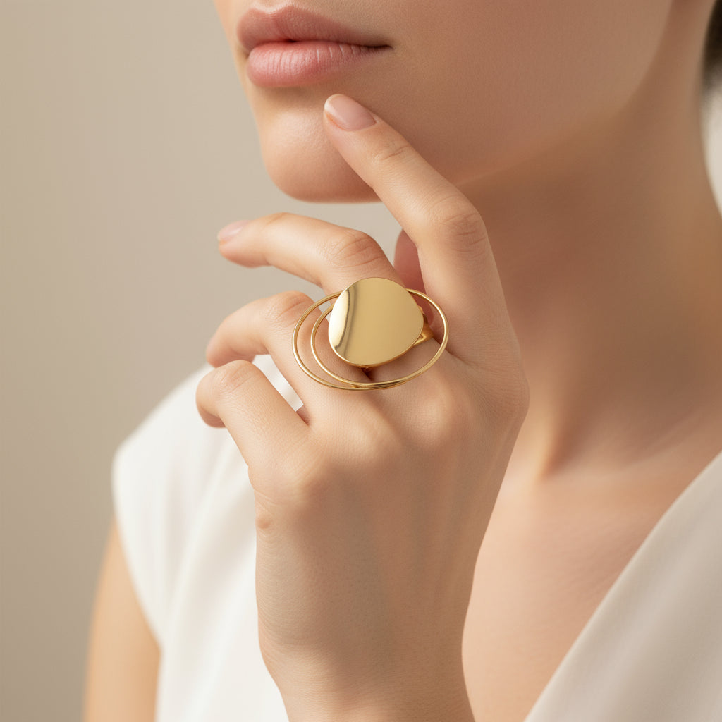 Golden Orbit: Geometric Layer Ring