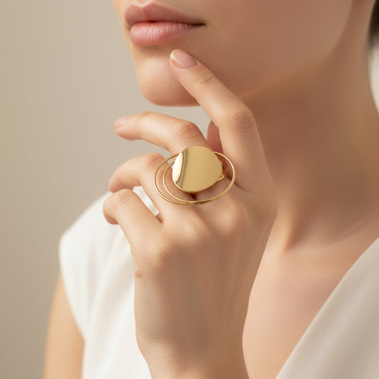 Golden Orbit: Geometric Layer Ring