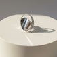 Silver Orbit: Geometric Layer Ring