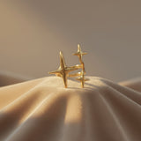 Starlight Wrap: 18K Adjustable Ring