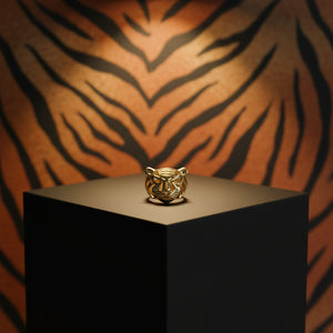 Gilded Tiger Ring