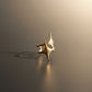 Twin Nova: 18K Star Open Ring