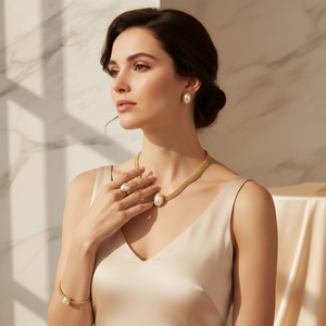 Regal Oval Pearl Set