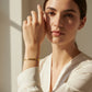 GleamLine: Slim 18K Stack Bracelet