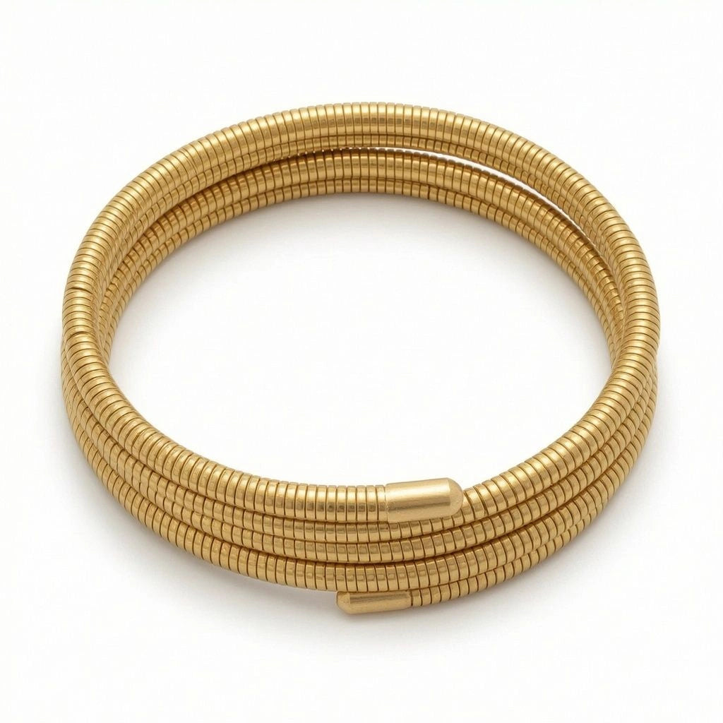 Aurelia Coil Bangle
