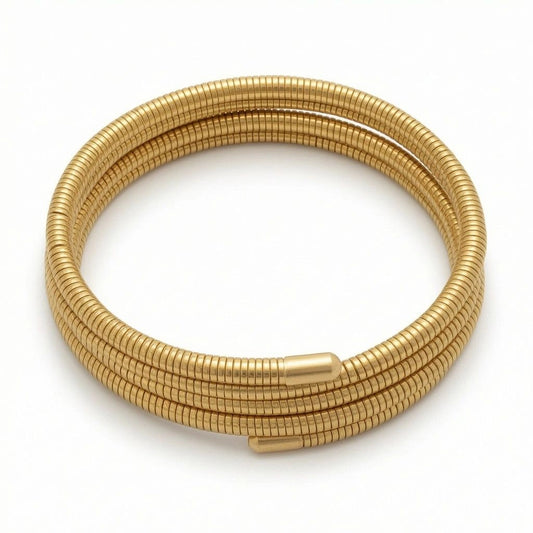 Aurelia Coil Bangle