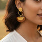 Aurelia  & Wood  Geometric Statement Earrings