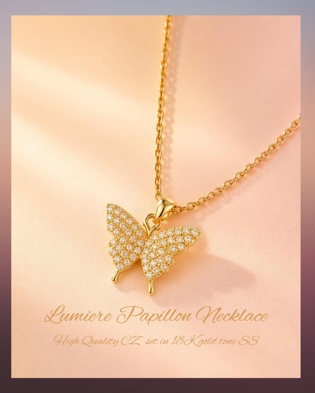 Lumière Papillon Necklace