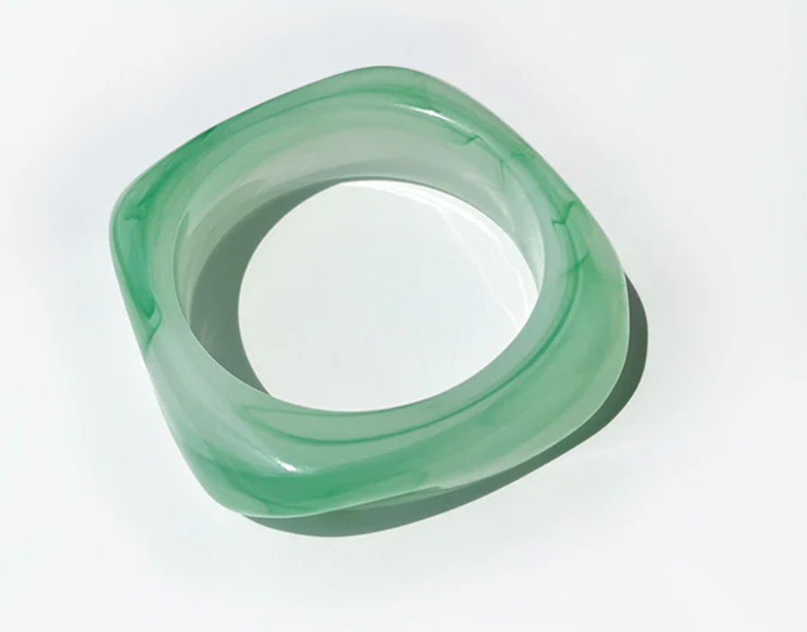 Glossy Resin Chic Bangles