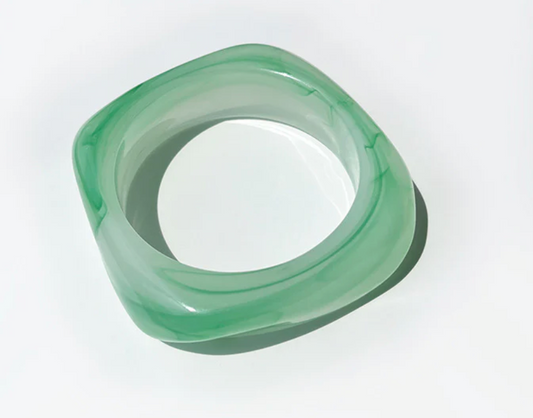 Glossy Resin Chic Bangles