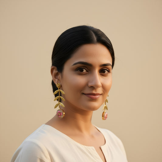 Aurelia Bloom: Rose Quartz Vine Drops