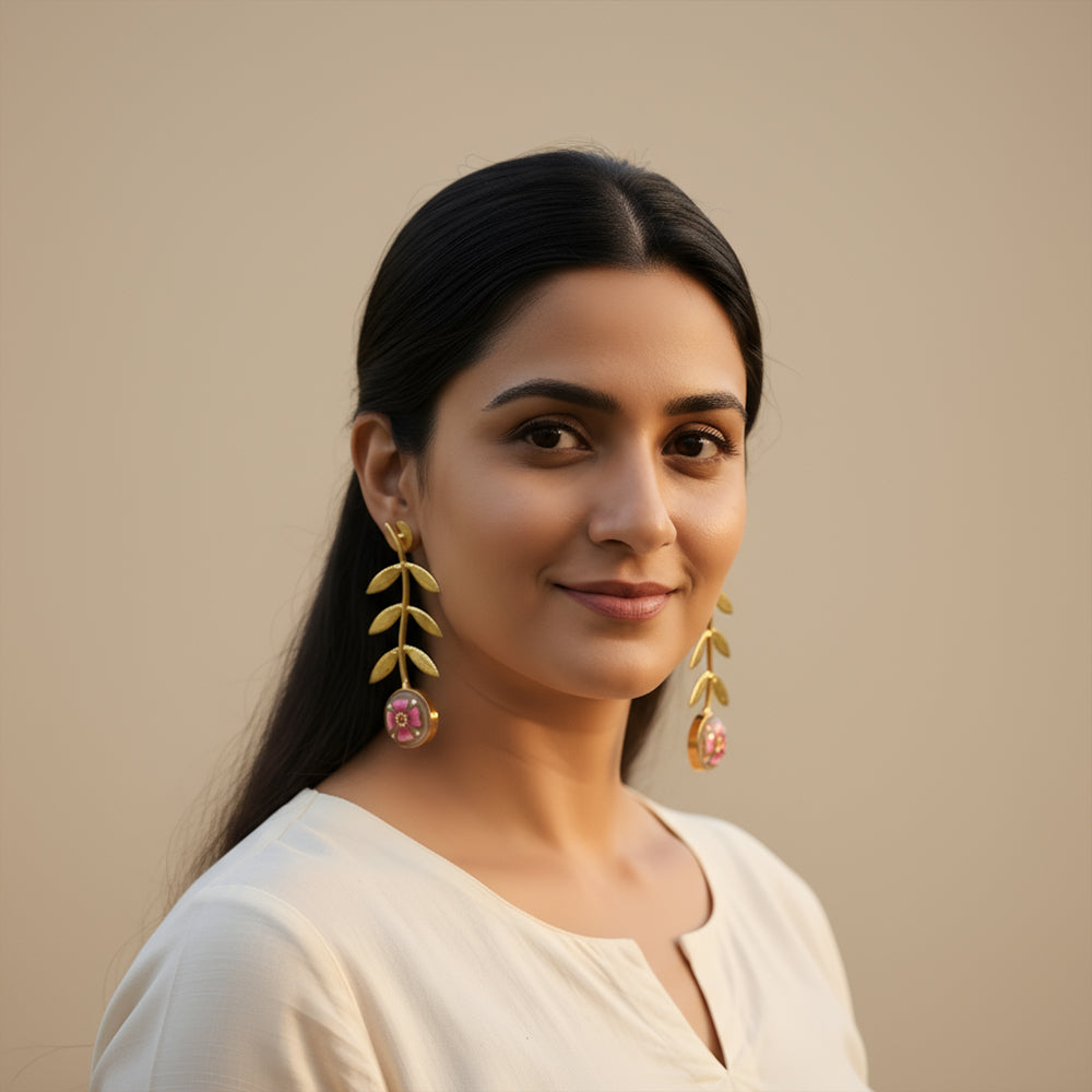 Aurelia Bloom: Rose Quartz Vine Drops