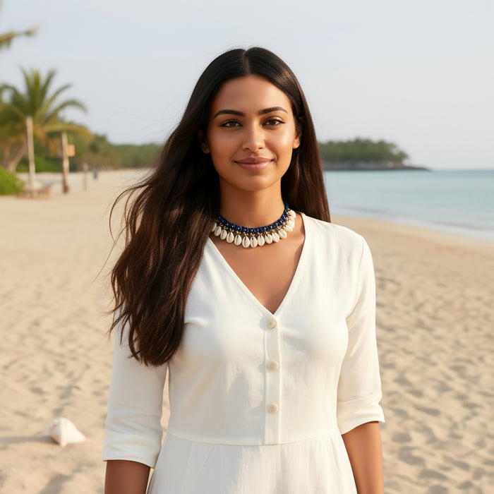Aura Trendz cowrie beach wear jewellery