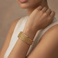 Aurelia Coil Bangle