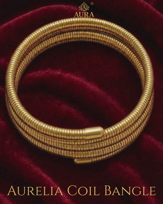 Aurelia Coil Bangle